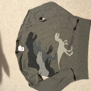 New GAP kids dinosaur print sweater